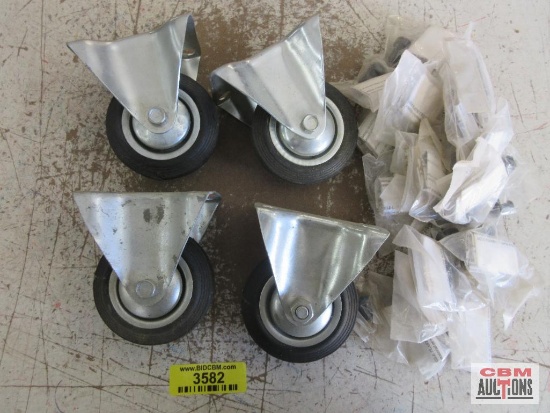 Pit Bull CHIC310 Caster Wheels & T-Nuts - Set of 4