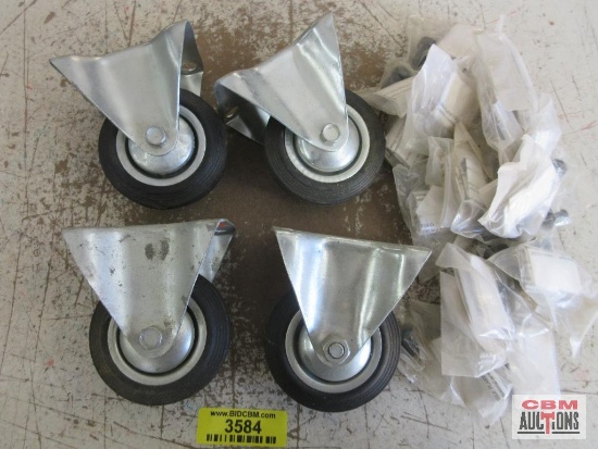 Pit Bull CHIC310 Caster Wheels & T-Nuts - Set of 4