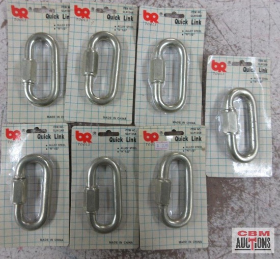 BR Tools QLN12AB Alloy Steel Quick Links, "N" 1/2" - Set of 7