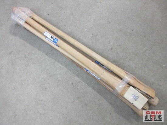 House Handle 156-FH Double Bit Axe Handles, 30", 3-5LB Axe, Eye Size 3/4" x 3" - Set of 5