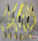 Cargo Control 10H2CRAS Adjustable Ratcheting Axle Straps 2