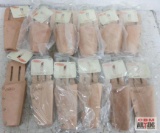 Primax H125 Leather Utility Knife Holders - Set of 6 Primax H123 Leather Plier Holders - Set of 6