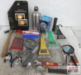 Automotive Supplies Adjustable Wrench, Needle Files, Needle Noe Pliers, Diagonal Pliers, Glare