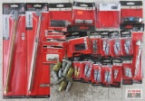 Milton Air Hose/Tire Supplies Dual Head Service Gauge, Extended Reach Gauge, Dome Type Valve Caps,