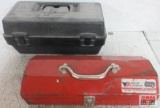 Black Black & Decker Tool Box Red Metal Tool Box