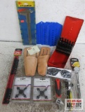 Hand Tools Leather Plier & Utility Knife Holder, Safety Glasses, 3/8