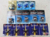 Pit Bull Air In-Line Regulator w/ Pressure Gauge Grip 1/4