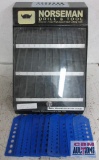 Norseman Drill Bit Display Case & Drill Bit Gauges
