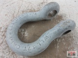 Campbell Large Shackle WLL: 17T, 1-1/2 - USA