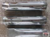 3 Chrome Exhaust Tips