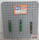 3 Zerk Busters on Pegboard Display