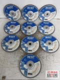 Merit 7.0 PowerFlex Flap Discs, T29, Metal, .040 Arbor - Set of 10