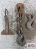 Chain w/ Grab Hooks & Misc.