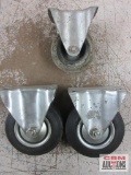 Caster Wheels - Set of 3