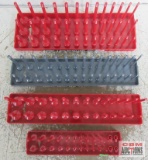 Hansen Global Standard & Metric Socket Trays (1/4