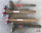 4pc Hammer Set