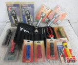 11pc Flashlight Assortment & Automotive Tool Kit