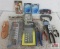 Hand Tool Assortment C-Clamp, Needle Nose Pliers, Slip Joint Pliers, Drill Gauge, Leather Plier
