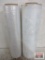 2 Partial Rolls Shrink Wrap