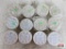 Jammy J-45 4 Round LED Lamps w/ Clear Lense, 12 Diode - Set of 12