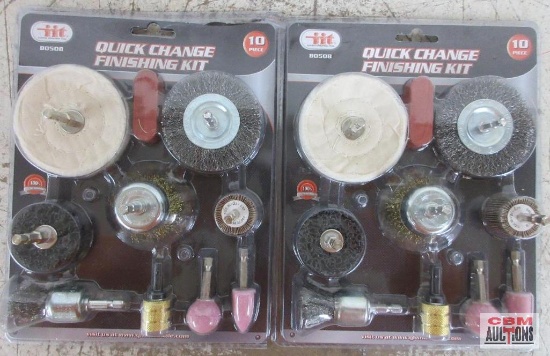 IIT 80508 10pc Quick Change Finishing Kit - Set of 2