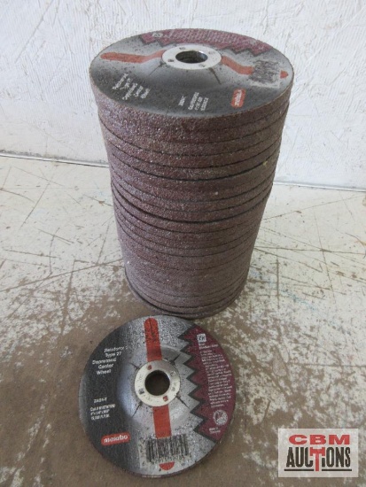 Metabo 616797 4" x 1/4" x 5/8" Zirconium Grinding Wheels - Set of 25(+/-)