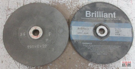 Makita & Brilliant 9" Grinding Wheels