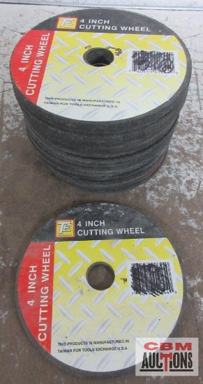 TE 4" Cutting Wheels - Set of 25(+/)