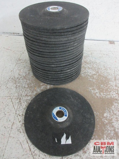7" x 1/4" x 7/8" Depressed Center Grinding Wheels - Set of 25(+/-)