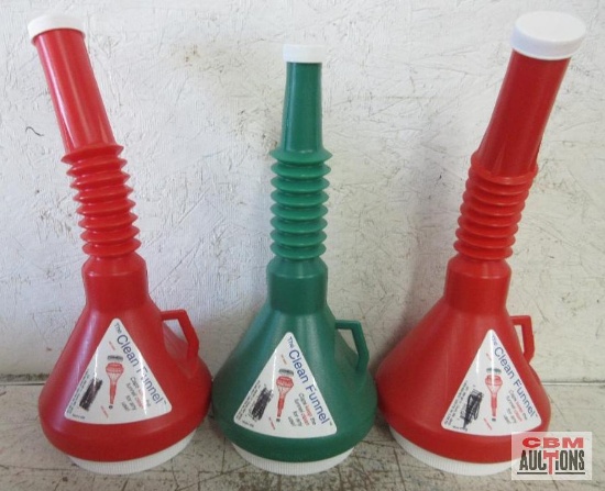 "The Clean Funnel" 3pc Funnel Set