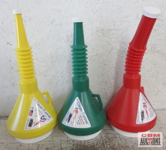 "The Clean Funnel" 3pc Funnel Set