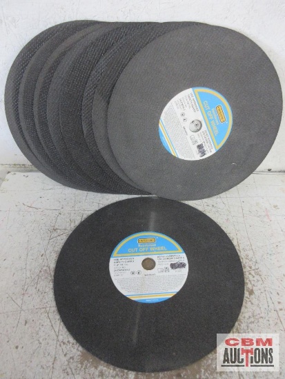 Wisdom 24-CW14764-2 Reinforced Cut Off Wheels 14" x 7/64" x 1" - Set of 10(+/-)