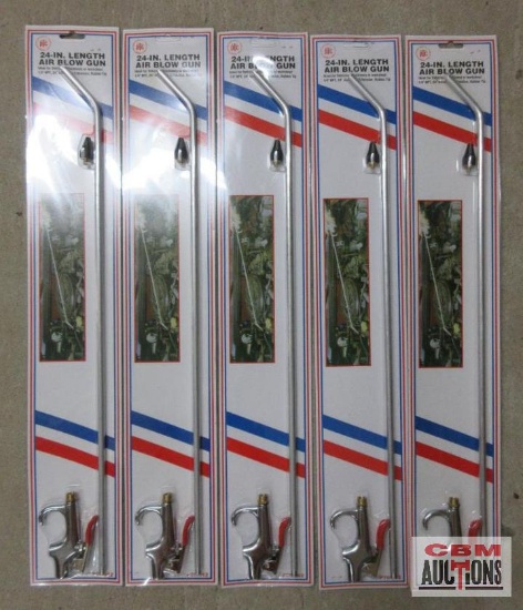 PTC 24" Air Blow Guns - Set of 5