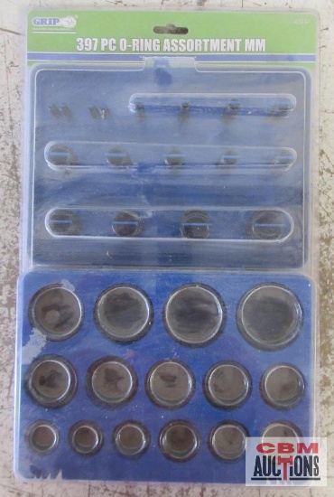 Grip 43237 397pc O-Ring Assorttment w/ Storage Case