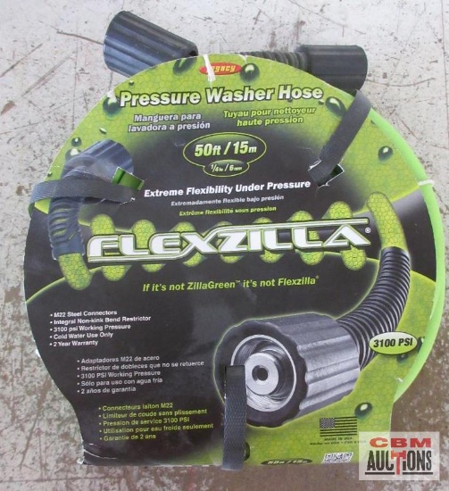Legacy Flexilla 1/4" x 50' Pressure Washer Hose, 3100 PSI