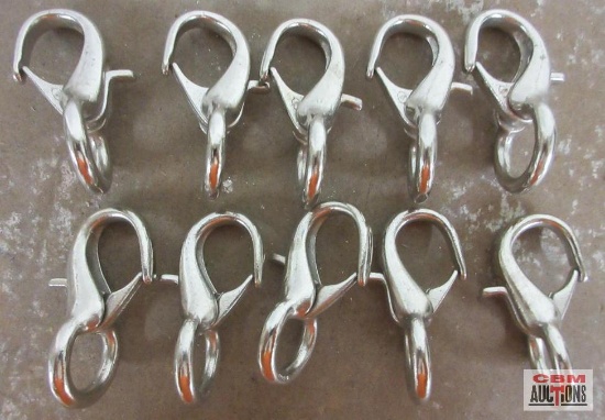 #105 _ 5/8" Lobster Claw Snaps - Set of 10