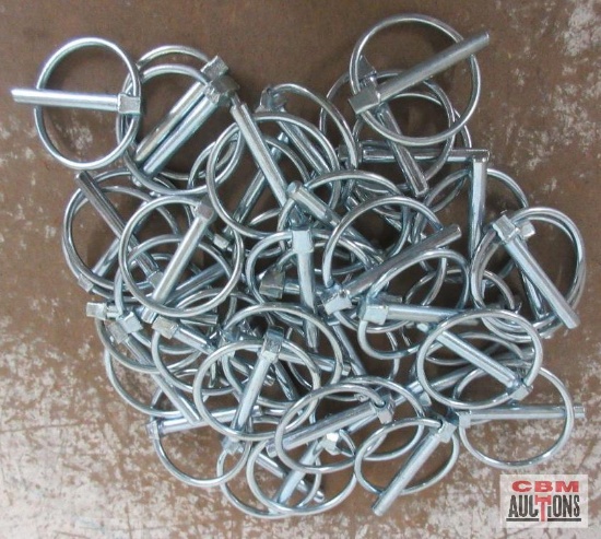 1/4" x 1-3/4" Lynch Pins - Set of 40(+/-)