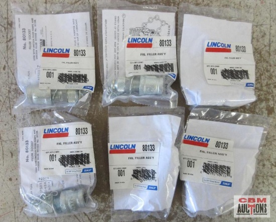 Lincoln 80133 Filler Socket Assembly - Set of 6