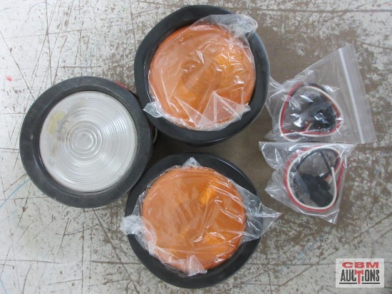 Jammy 4" Lights, Rubber Grommets & Wiring Harness