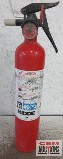Kidde 10 Dry Chemical Fire Extinguisher - Partial Tank