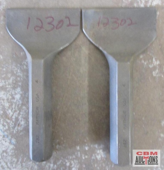 Mayhew 782 4" Brick Set Chisels - USA - Set of 2