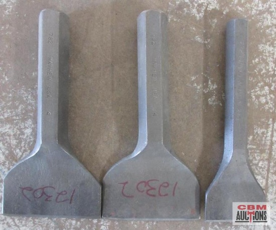 Mayhew 782 4" Brick Set Chisels - USA - Set of 2 Mayhew 772 2-1/4" Masons Chisel