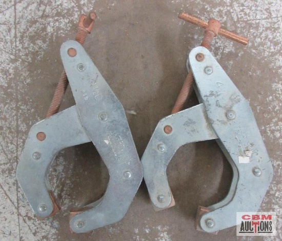 Kant Twist 4-1/2" Deep Throat Clamps - Set of 2 - USA