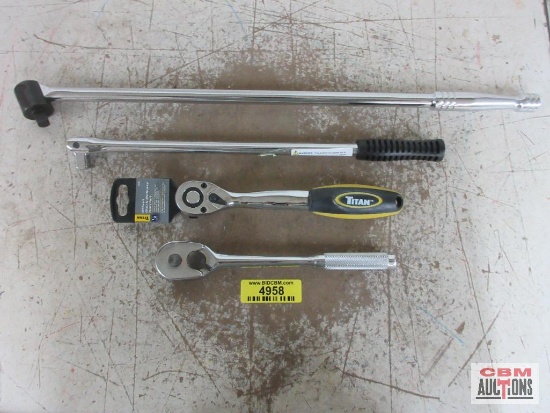 1/2" Ratchet 1/2" Drive x 17" Breaker Bar 1/2" Drive x 25" Breaker Bar Titan 1/2" Offset Quick