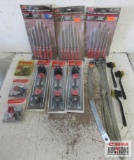 Wire Brushes, Battery Hold-Down Kits, Universal Terminals, 6pc Line Colored Screwdrivers Sets &