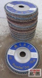 Merit 90014 5.0 Powerflex T29 Flap Wheel Discs - Set of 10(+/-)