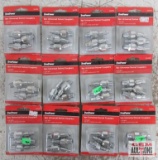 TruePower 03-036 3pc Universal Swivel Couplers, 1/4