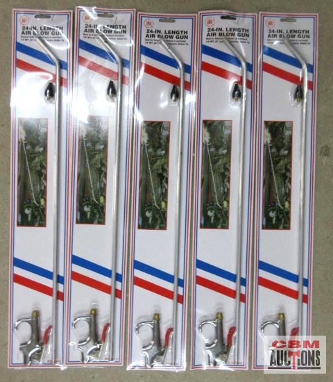 PTC-312 24" Air Blow Guns - Set of 5