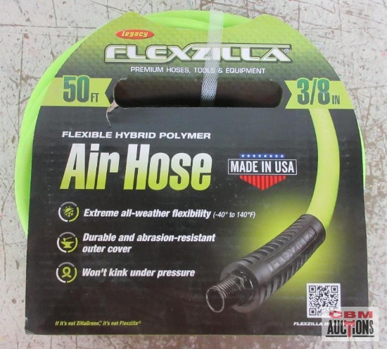 Legacy Flexilla 3/8" x 50' Flexible Hybrid Polymer Air Hose