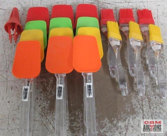Heavy Duty Kitchen Spatulas, Basting Brushes & Funnel